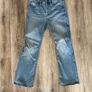 Madewell Cali Demi-Boot Blue Jeans